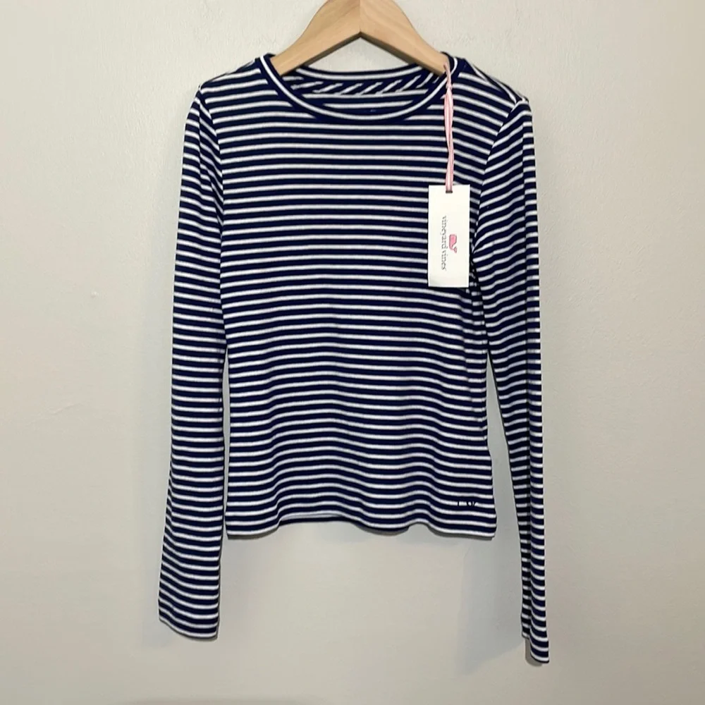 Vineyard Vines Little girls Striped Shirt NWT Size Small - Picture 1 of 5